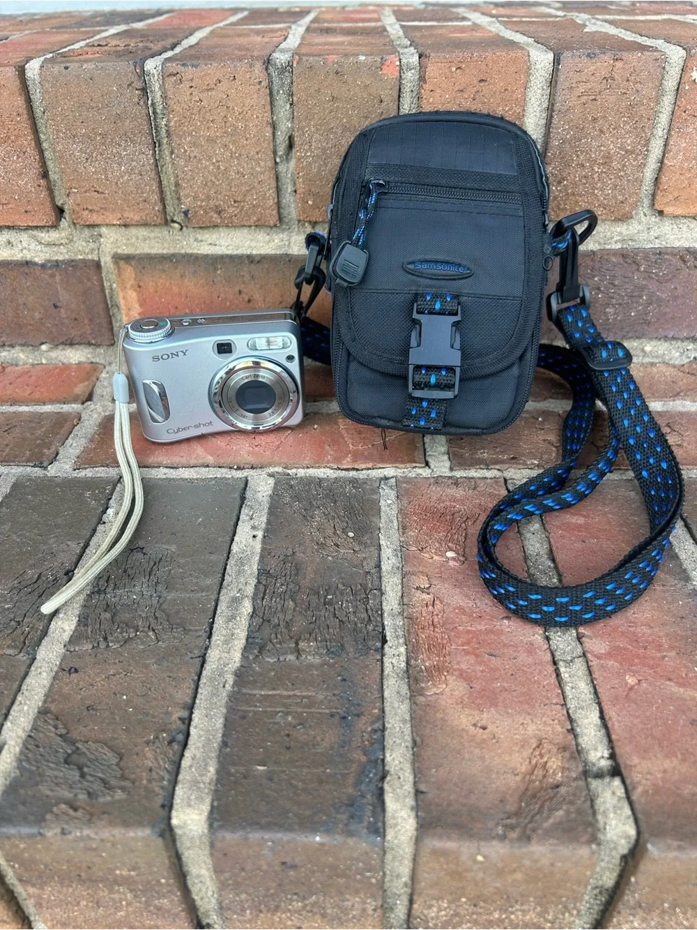 Sony Cyber-shot DSC-S90 digital camera. And Samsonite case